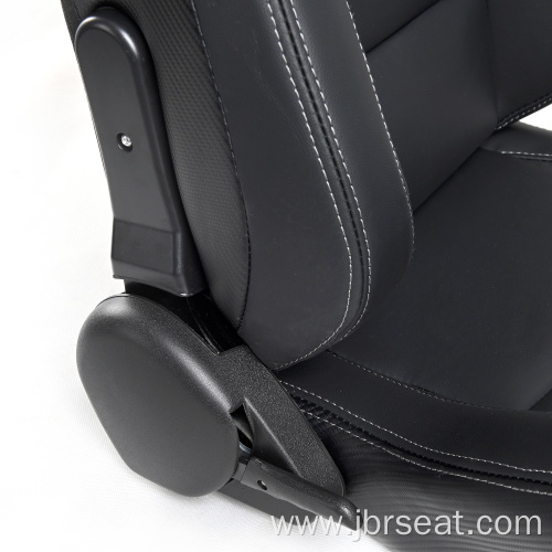 fashionable adjustable racing sport seat with PVC cover